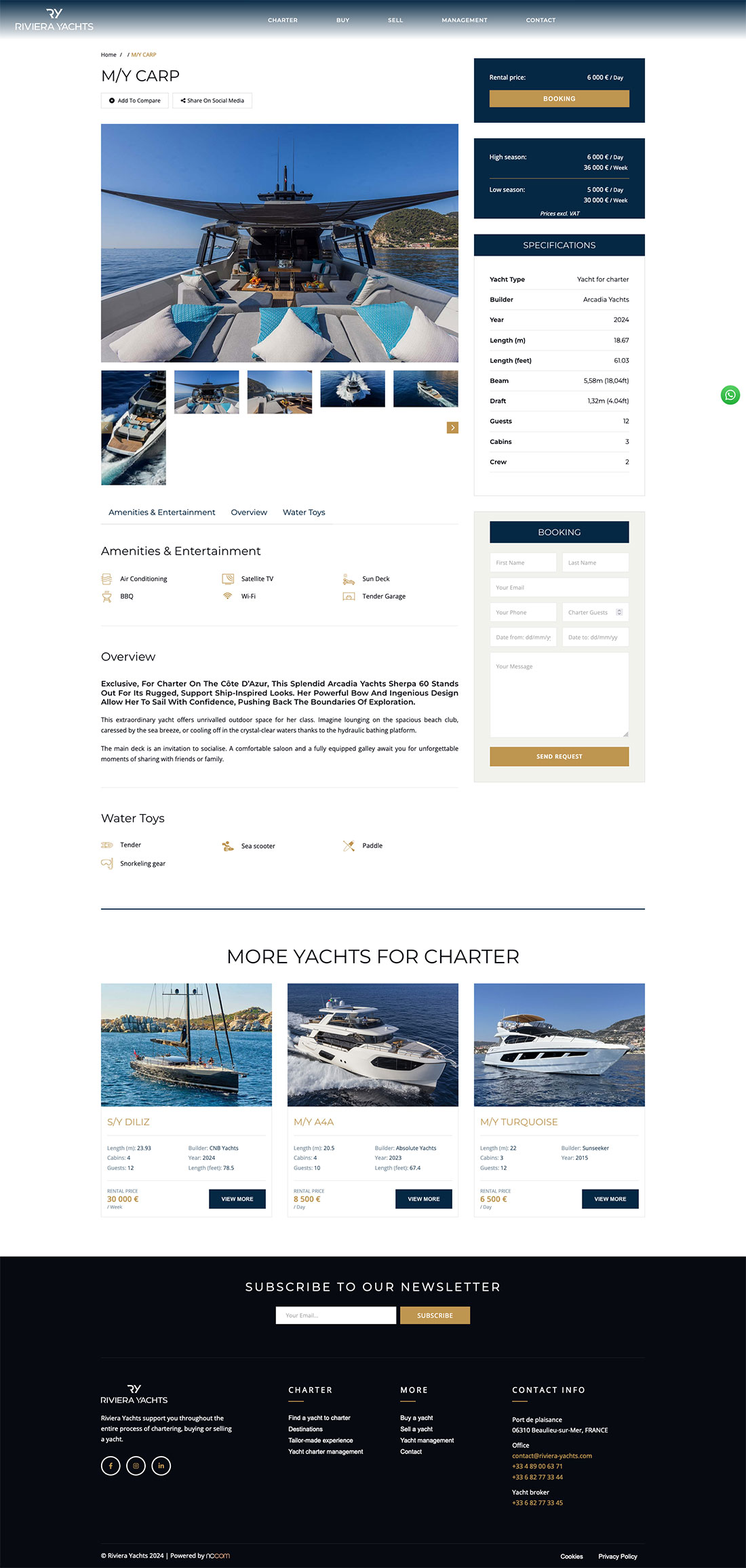 Riviera Yachts